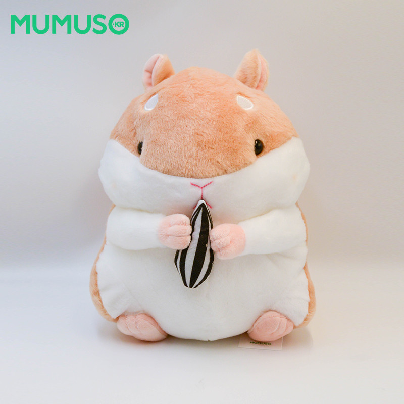 gấu bông dễ thương gấu bông chuột hamster MUMUSO Hibiscus cuộc sống dễ thương Hamster búp bê lớn dễ 