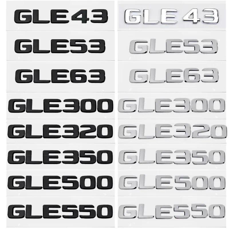 Xe Thân Chữ Logo Biểu Tượng Huy Hiệu Đề Can Miếng Dán Cho Xe Mercedes Benz GLE Class GLE53 GLE350 GL