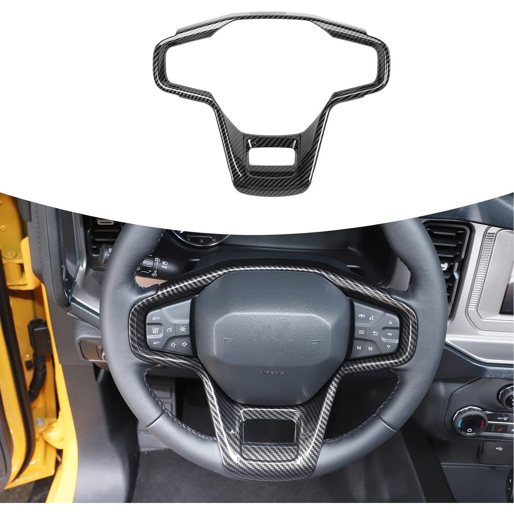 Viền Vô Lăng Linskip Phù Hợp Cho Xe Ford Bronco 2021-2025, Vỏ Vô Lăng Cho Phụ Kiện Nội Thất Bronco (