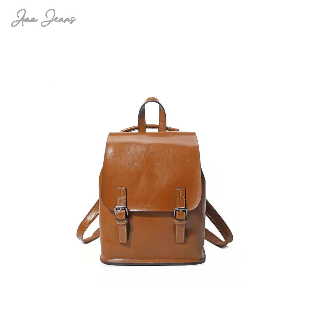 Balo Da Thật Nữ Phong Cách Retro Aaa Jeans