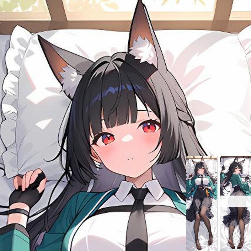 Zenless Zone Zero Hoshimi Miyabi Dakimakura Anime Cosplay 2 Mặt In Mềm Ném Gối Đệm Vỏ Gối Tùy Chỉnh 