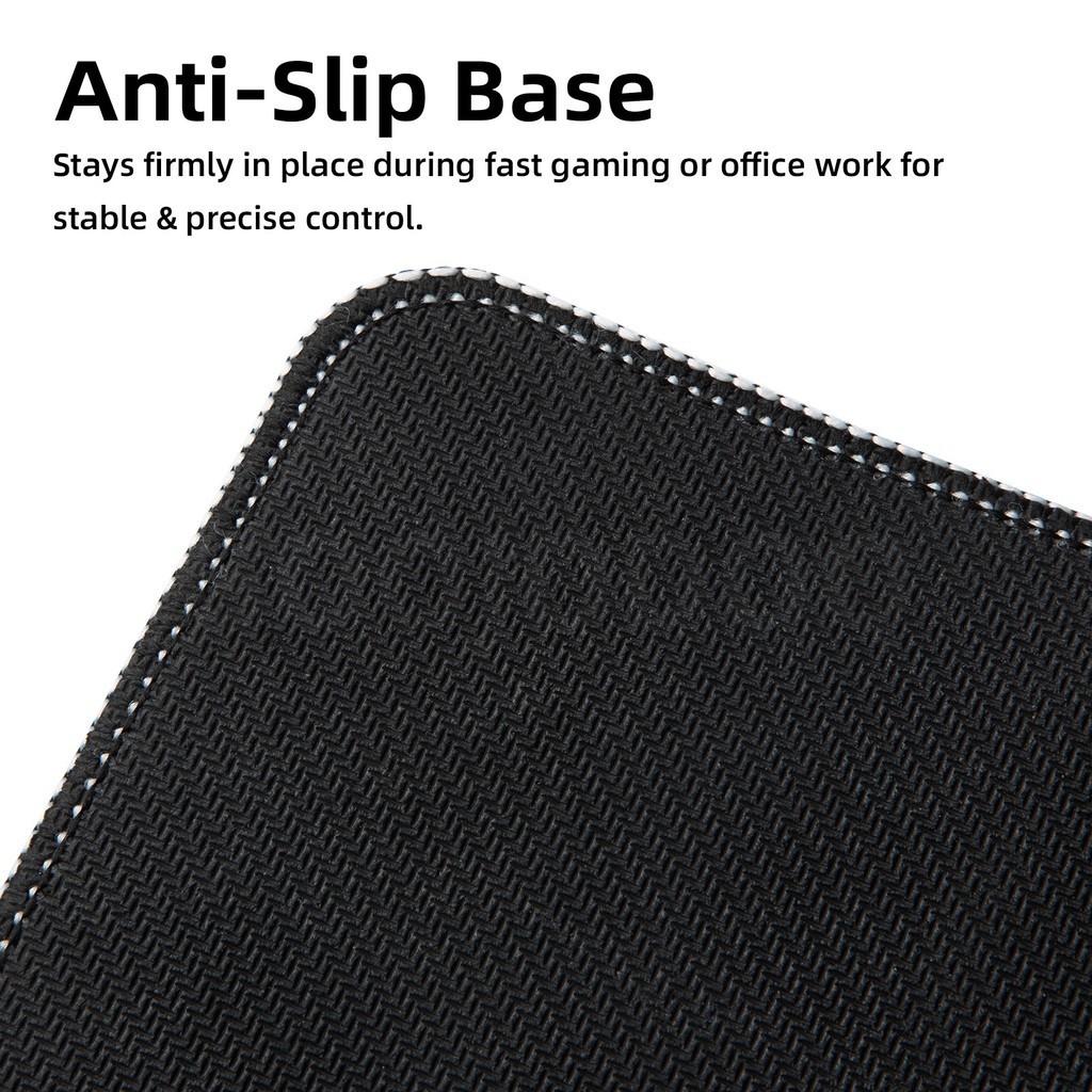 Tấm lót chuột chống trượt Goojodoq được làm từ cao su chất lượng cao, dày 4mm, với bề mặt nhẵn mịn | BigBuy360 - bigbuy360.vn