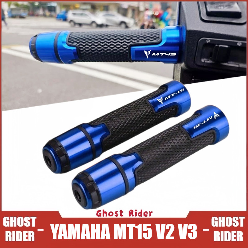 Dành Cho Xe YAMAHA MT15 V2 V3 Sửa Đổi Tay Cầm Xe Máy Tay Cầm Cao Su Chống Trơn Trượt Tay Cầm Bộ Phụ 
