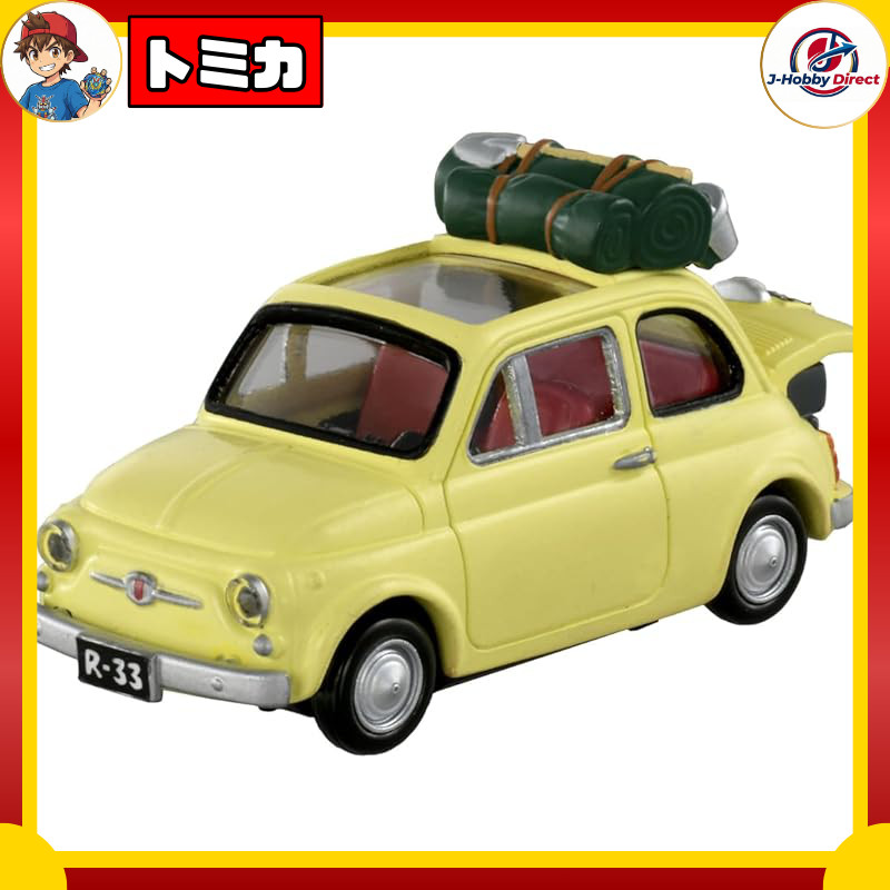 Takara Tomy Tomica Premium Unlimited No.05 Lupin III: Castle of Cagliostro Fiat 500 Die-Cast Mini Ca