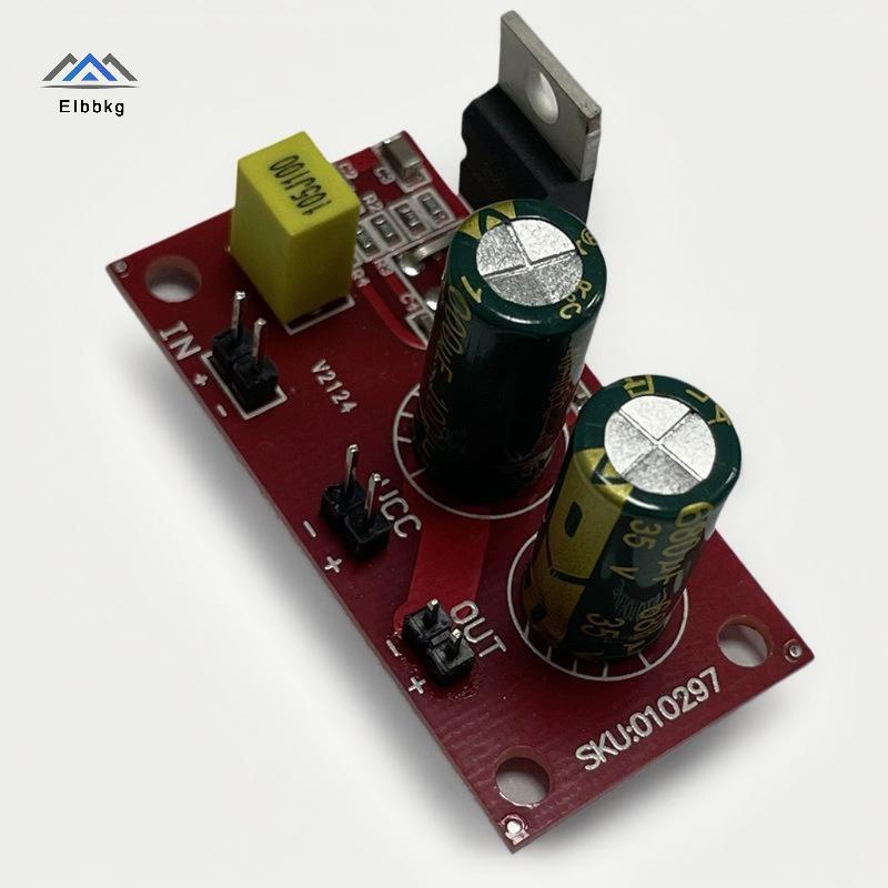 Bảng khuếch đại công suất ELBBKG LM1875 Mono 30W Mô-đun khuếch đại âm thanh công suất cao DC12 / 24V