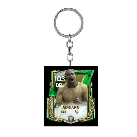 Adriano icono de 1er aniversario keychain