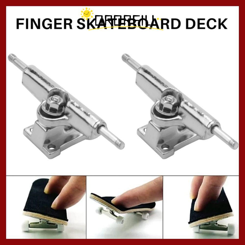 ORORFIL 2 Cái Giá đỡ sàn chịu lực, với các loại hạt Mô hình Fingerboard Truck, Đồ chơi Mini bền bỉ B