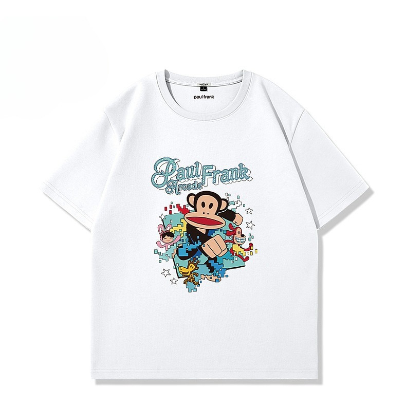 Áo thun cotton nguyên chất Paul Frank Big Mouth in hình khỉ
