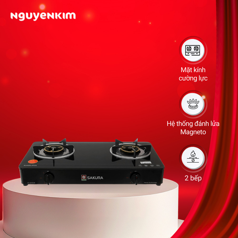 Bếp gas Sakura SA-2375GB
