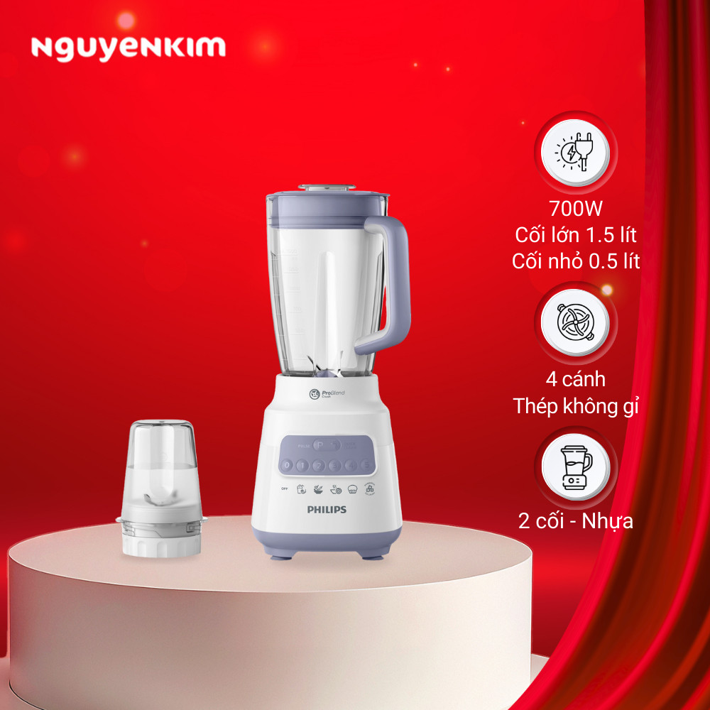 Máy xay sinh tố Philips HR2221/00 (700W)