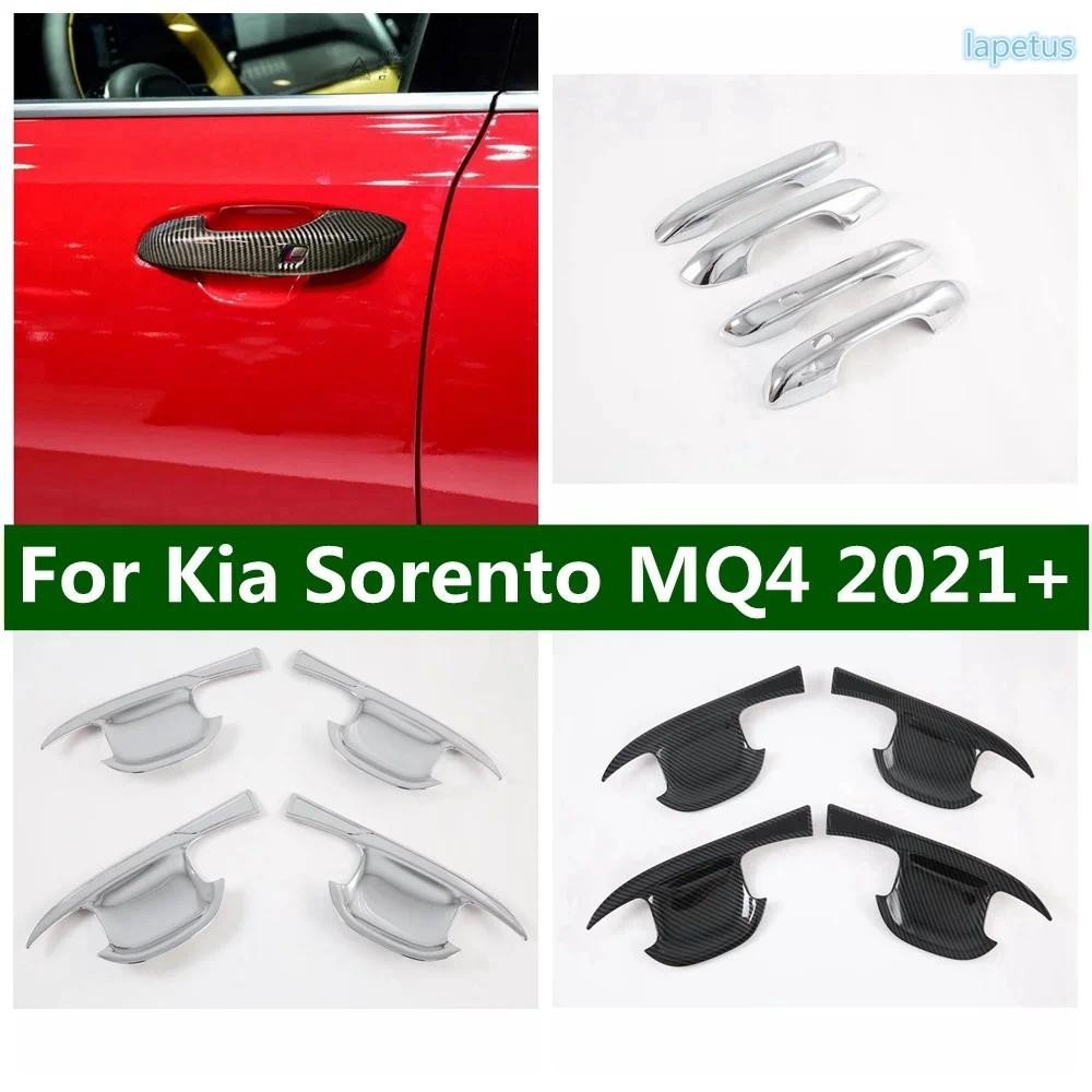 Cửa Bên Ngoài Tay Nắm Cửa Bát Tay Nắm Cửa Bắt Bảo Vệ Nắp Viền Cho Xe Kia Sorento MQ4 2021 2022 2023 