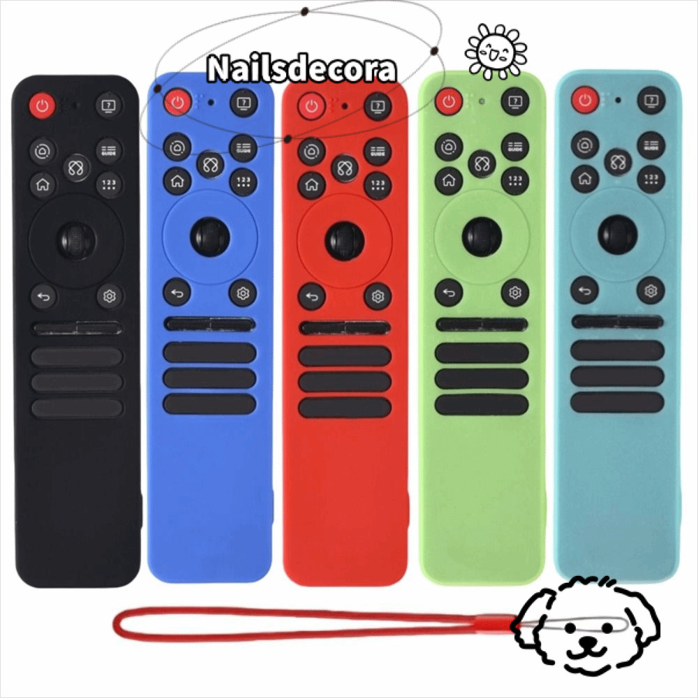 NAILS Bảo vệ, Vỏ điều khiển từ xa chống sốc bằng silicon, có vỏ mềm bảo vệ dây buộc cho LG MR-235GA 