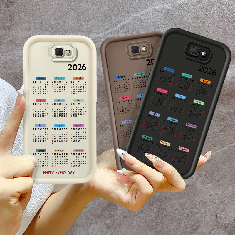 Ốp điện thoại mềm lịch năm mới 2026 cho Samsung Galaxy S21 Ultra S22 Ultra S24 Ultra S24 Plus S30 Ul