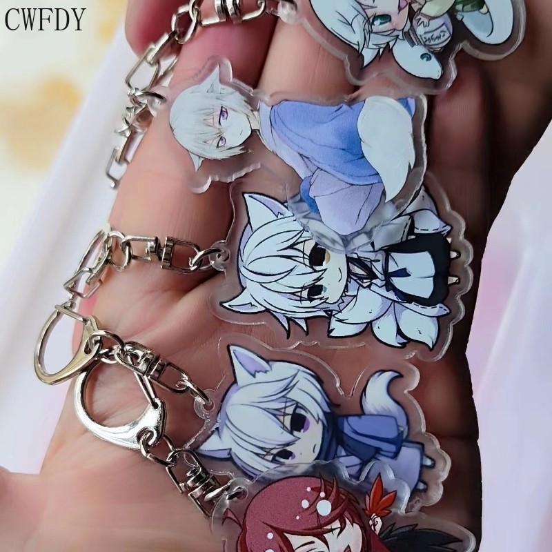 Kamisama Kiss Kamisama Love Keychain Cute Tomoe Kurama Mi Zu Ki Anime Figures Acrylic