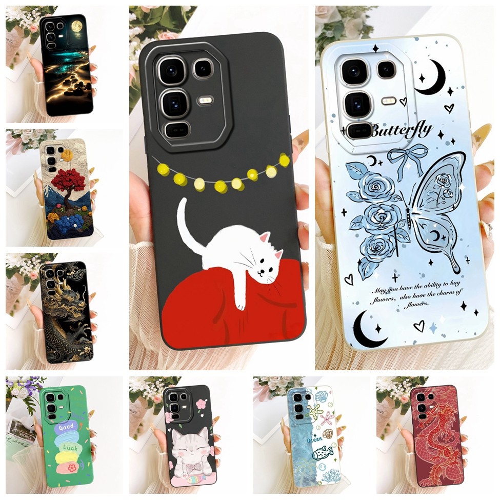 Ốp lưng Infinix Note 50 Pro Plus X6856 Silicon Thời trang sang trọng Cool Kawaii Vỏ sơn dễ thương In