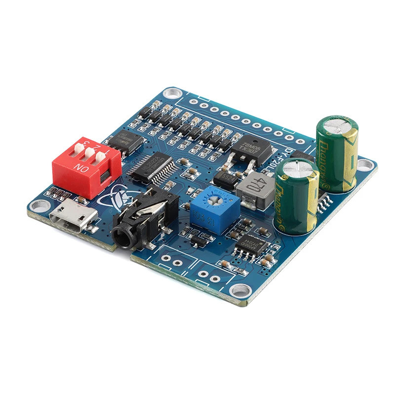 Mô-đun máy nghe nhạc MP3 bằng giọng nói 12V 24V 10W 20W Âm thanh kích hoạt một-một 9 chiều 32Mbit (4