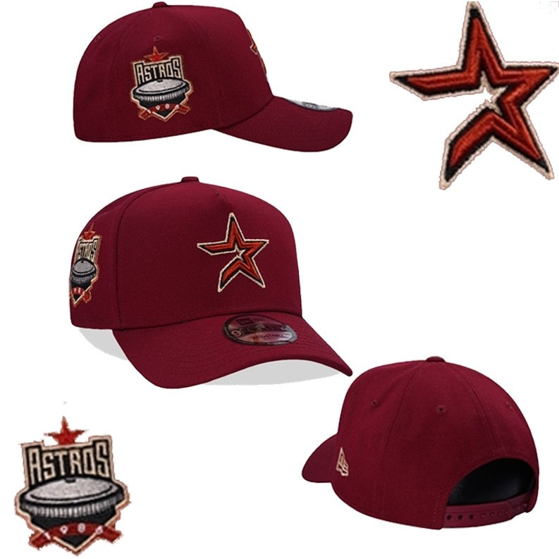 Gạch Đỏ Houston Astros - Mũ Snapback Điều Chỉnh Được 9Forty