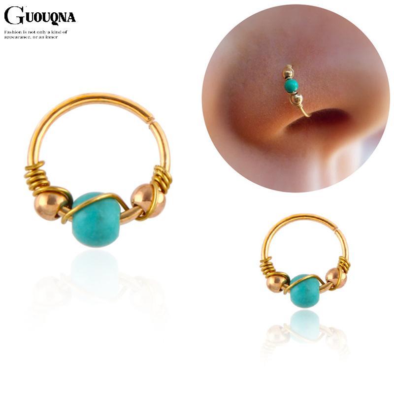 Trang Sức Phong Cách Boho Cho Piercing Tragus và Septum -GUOUQNA