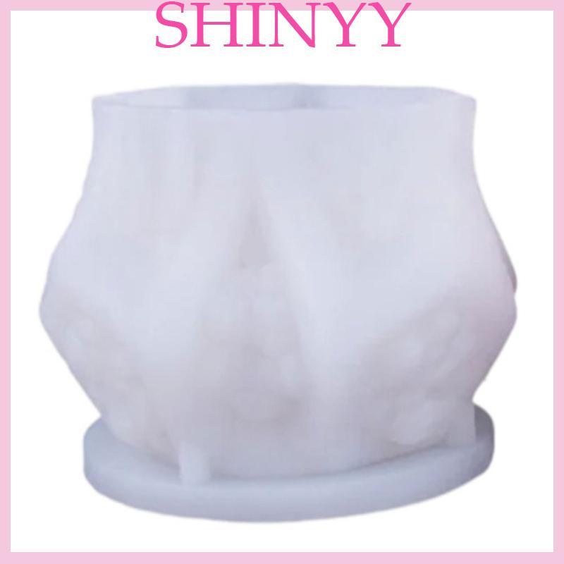Flower Embossed Pentagonal Silicone Mould For Resin Casting Making  Soap