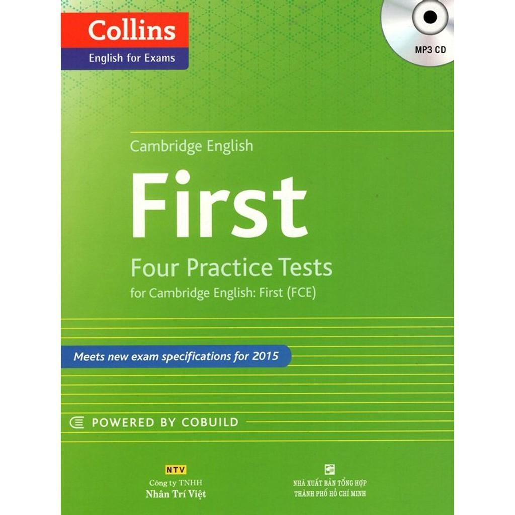 Sách - Collins English For Exams - Cambridge English First (Kèm CD) - Nhân Trí Việt