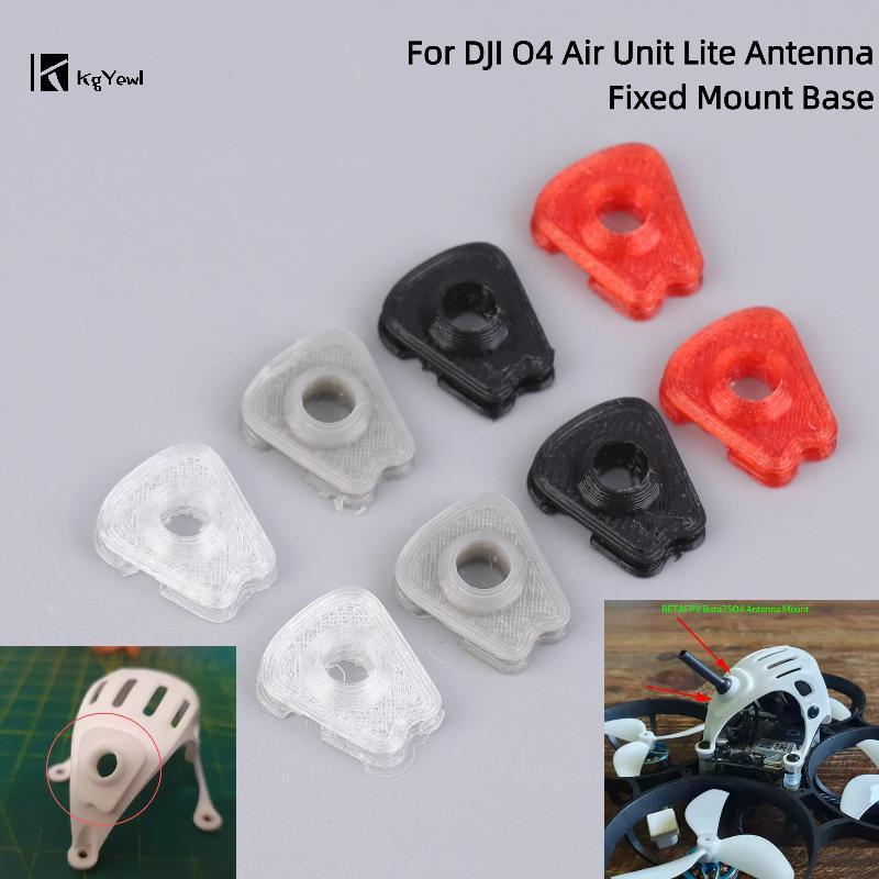 KgYewl 1 / 2 Cái Cho DJI O4 Air Unit Lite Ăng Ten Cố Định Gắn Đế 3D In Bảo Vệ Braet Bao Cho BetaFPV 