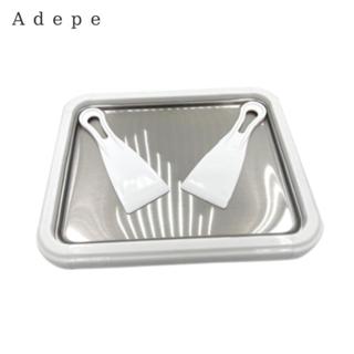 Chảo Kem Với 2 Cạp Mùa Hè Dễ Dàng Sử Dụng Ngọt Món Tráng Miệng Đĩa Vui Nhộn Cha Mẹ Hoạt Động Trẻ Em Máy Làm Kem Cuộn Đa Năng