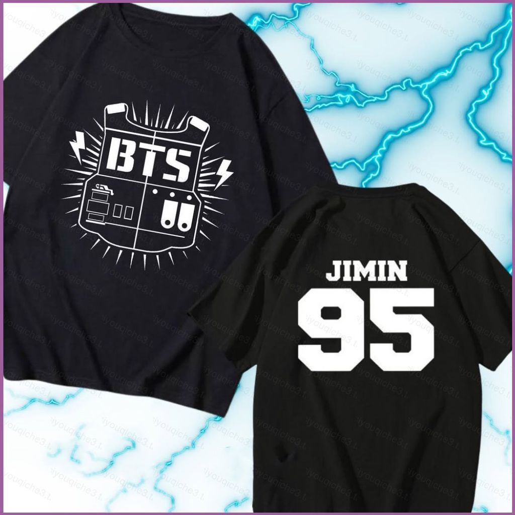 SY3 BTS TAEHYUNG JUNGKOOK JIMIN J-hope Áo thun tay ngắn YS3