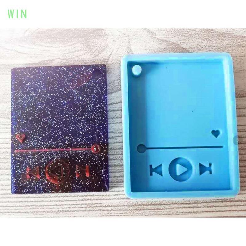 Mẫu Khuôn DIY Artisan Cho Móc Khóa Từ Epoxy Và Polymer Clay - Chống Tia UV