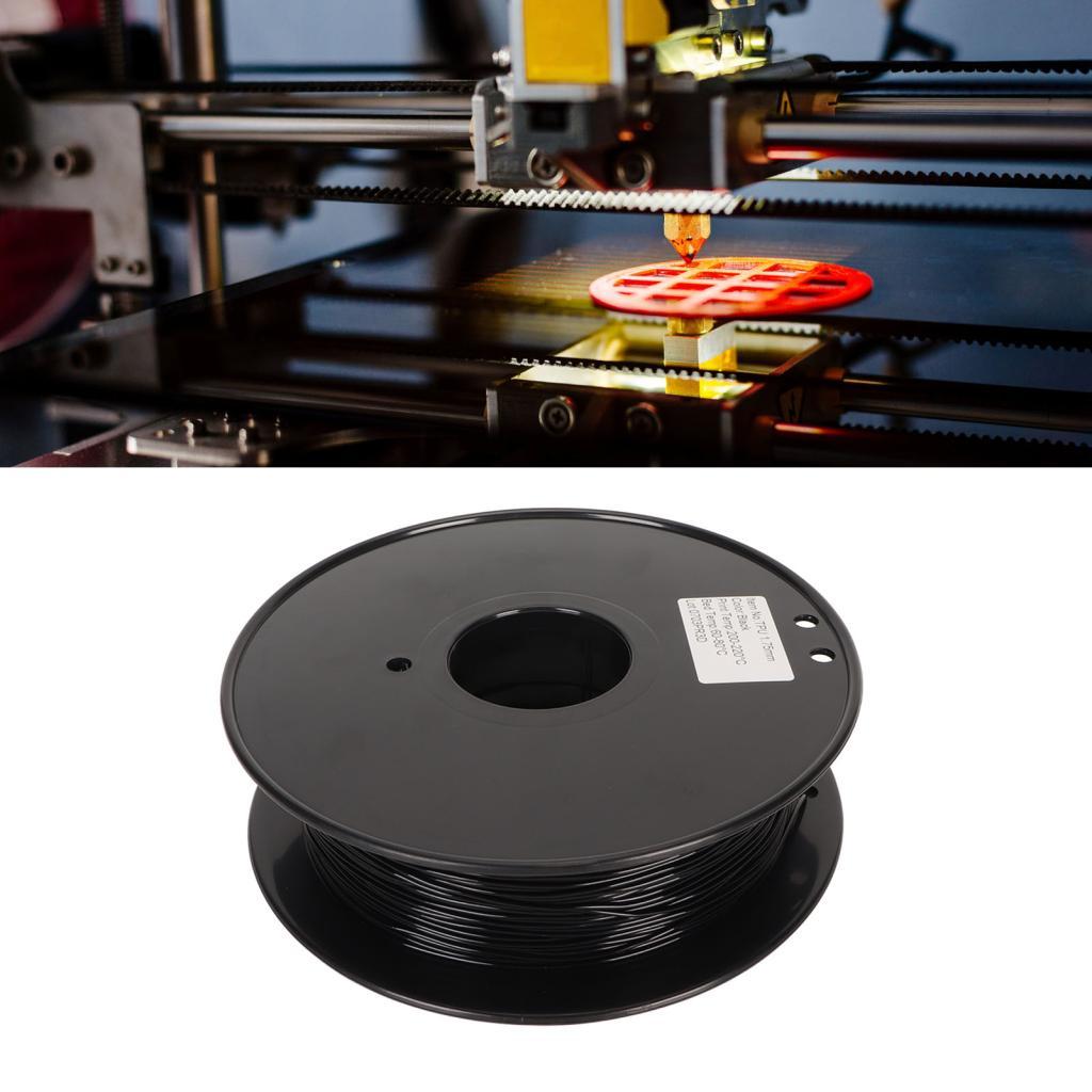 Apill Máy in 3D Filament Low Odor 8kg 1.8lb NonClog 95A 1.75mm TPU cho hầu hết các máy in FDM (Đen)