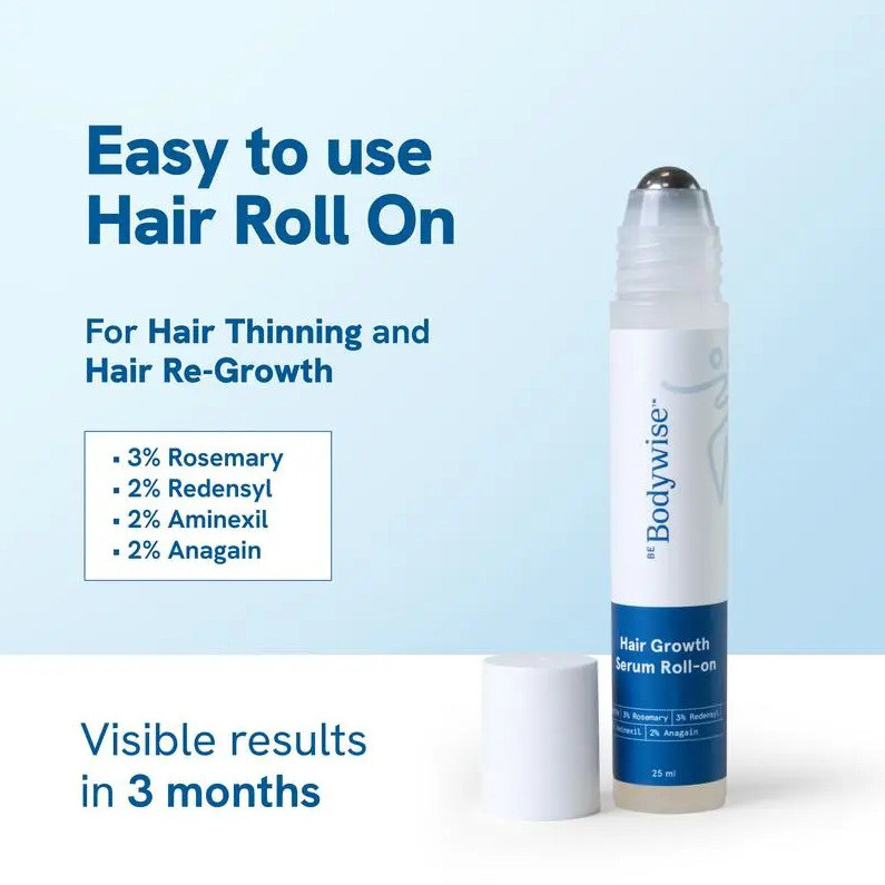 baoluan#Be-Body.wise 3% Rosemary Hair Growth Serum Hair Roll-On Serum8ee