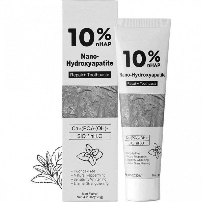 Kem đánh răng Nano Hydroxydroxypastes 10toothpastes Apatit hydroxyapatite 4XSW