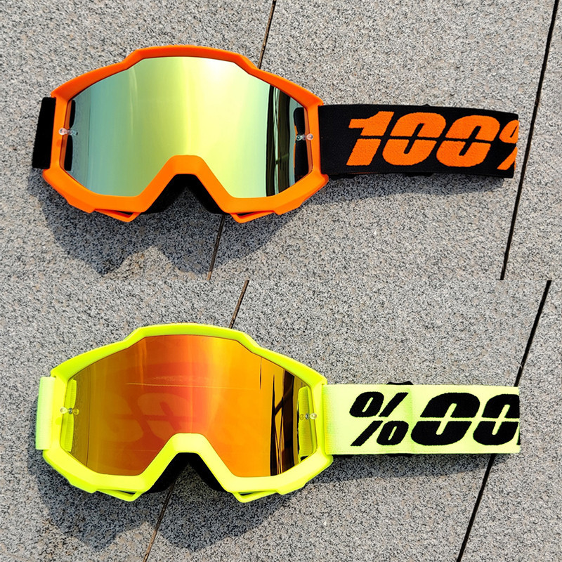 Kính mát xe máy JINSHIXIAN 100% Accuri UV400 cho mũ bảo hiểm MTB, nam nữ, thể thao địa hình Enduro A