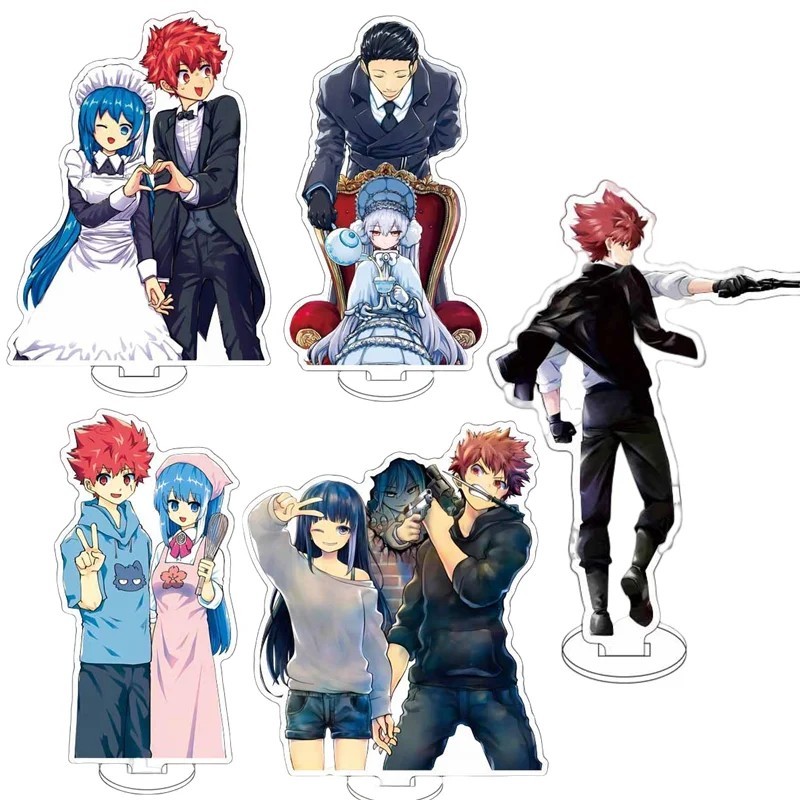 Standee Anime Mission: Yozakura Family Gia Đình Yozakura Mô Hình Acrylic Mica Trang Trí Bàn Học Quà 