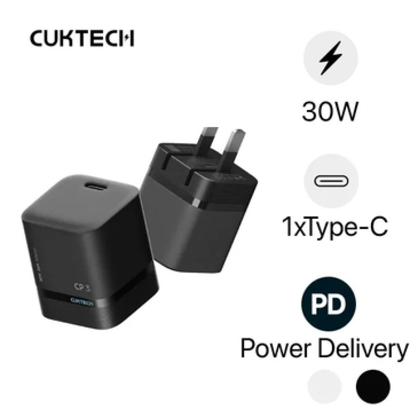 Sạc Cuktech GaN 1C 30W AC301