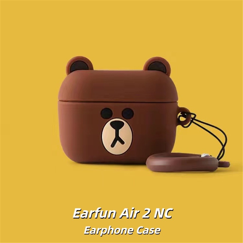 Dành Cho Earfun Air 2 NC Ốp Lưng Silicon Mềm Vỏ Tai Nghe Hợp Thời Trang Phim Hoạt Hình Series