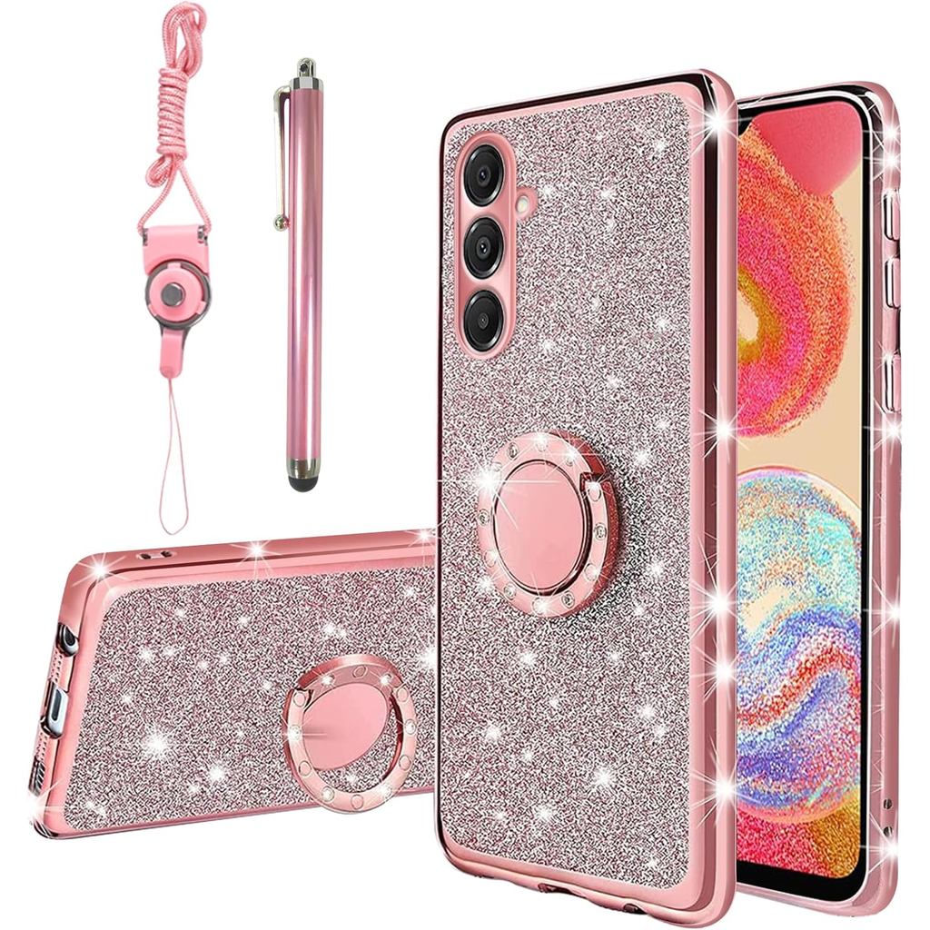 KuDiNi cho Ốp điện thoại Galaxy A16 5G. Ốp lưng Samsung Galaxy A16 5G dành cho Nữ Cô Gái Lấp Lánh Ph