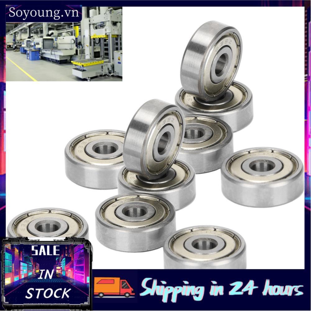Soyoung Vòng bi 635Z 10 CÁI Vòng bi kín được che chắn đôi tốc độ cao bằng thép sâu cho