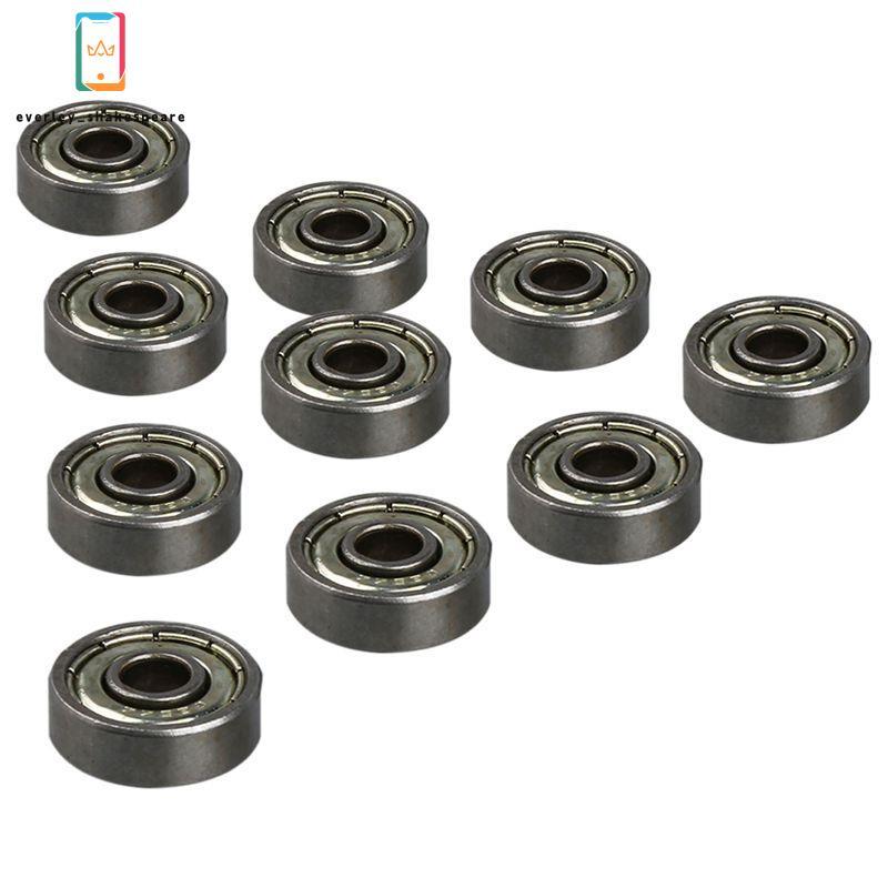 10 chiếc 625ZZ Vòng bi xuyên tâm rãnh sâu một hàng 16mm x 5mm x 5mm