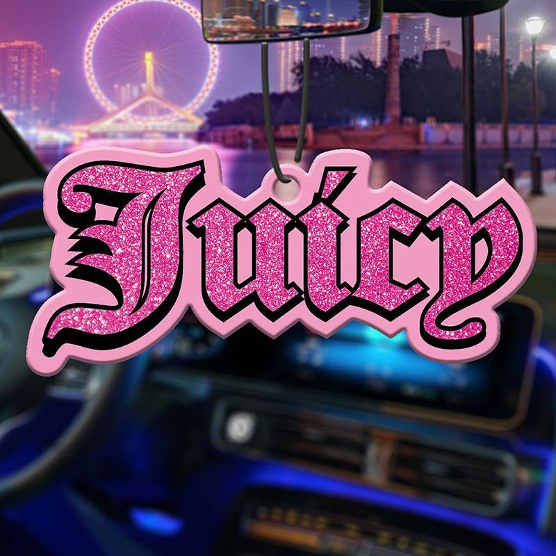 【Ready Stock】 English Letters Hilton Hotel Fragrance Car Aromatherapy Car Air Freshener Perfume Air 