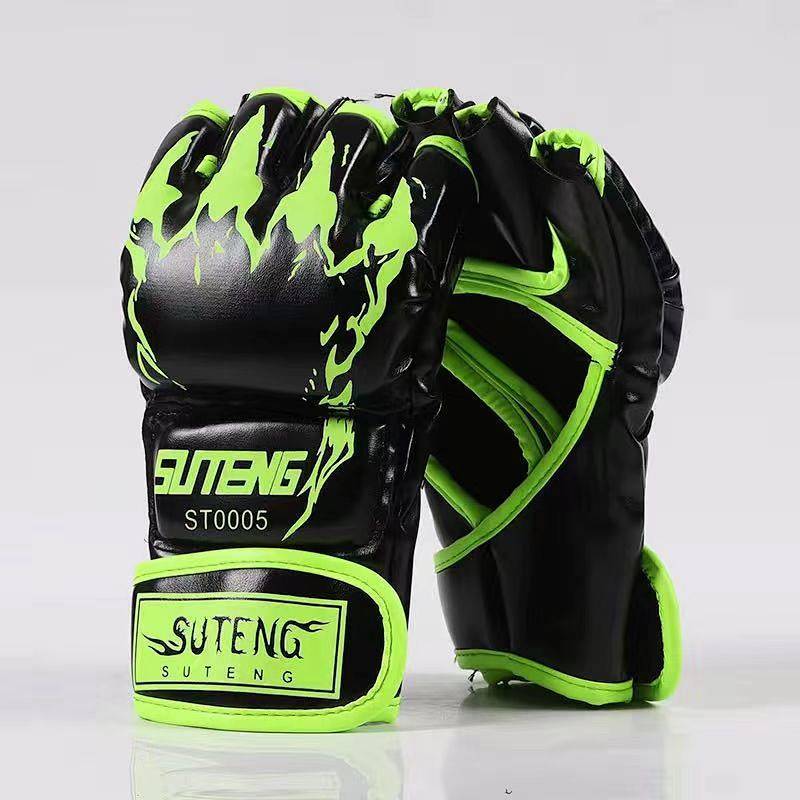 Boxing Glove Half Finger Professional Sandbag Sanda Training Boxing Gloves Sandbag Adult Fight Wall 