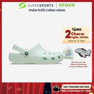 Giày Clog Unisex Crocs Classic - Xanh Mint - 10001-3YF ADS02 LS100 B000