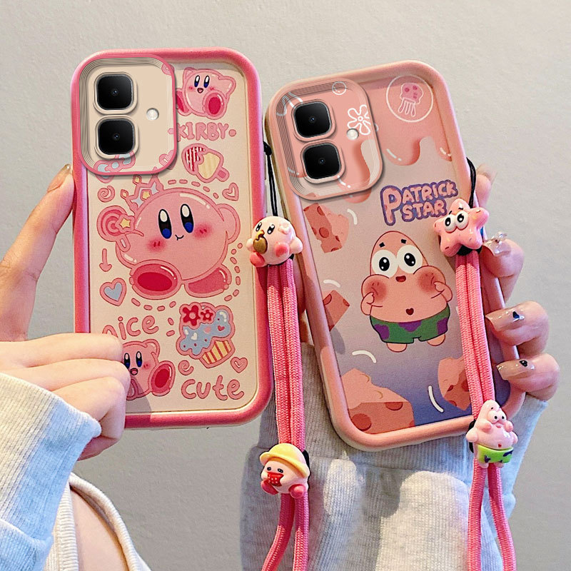 Ốp lưng INFINIX SMART 20 Pink KT Cat / Fart Strawberry Bear / Cheese Pie Superstar / Kuromi Grid / F