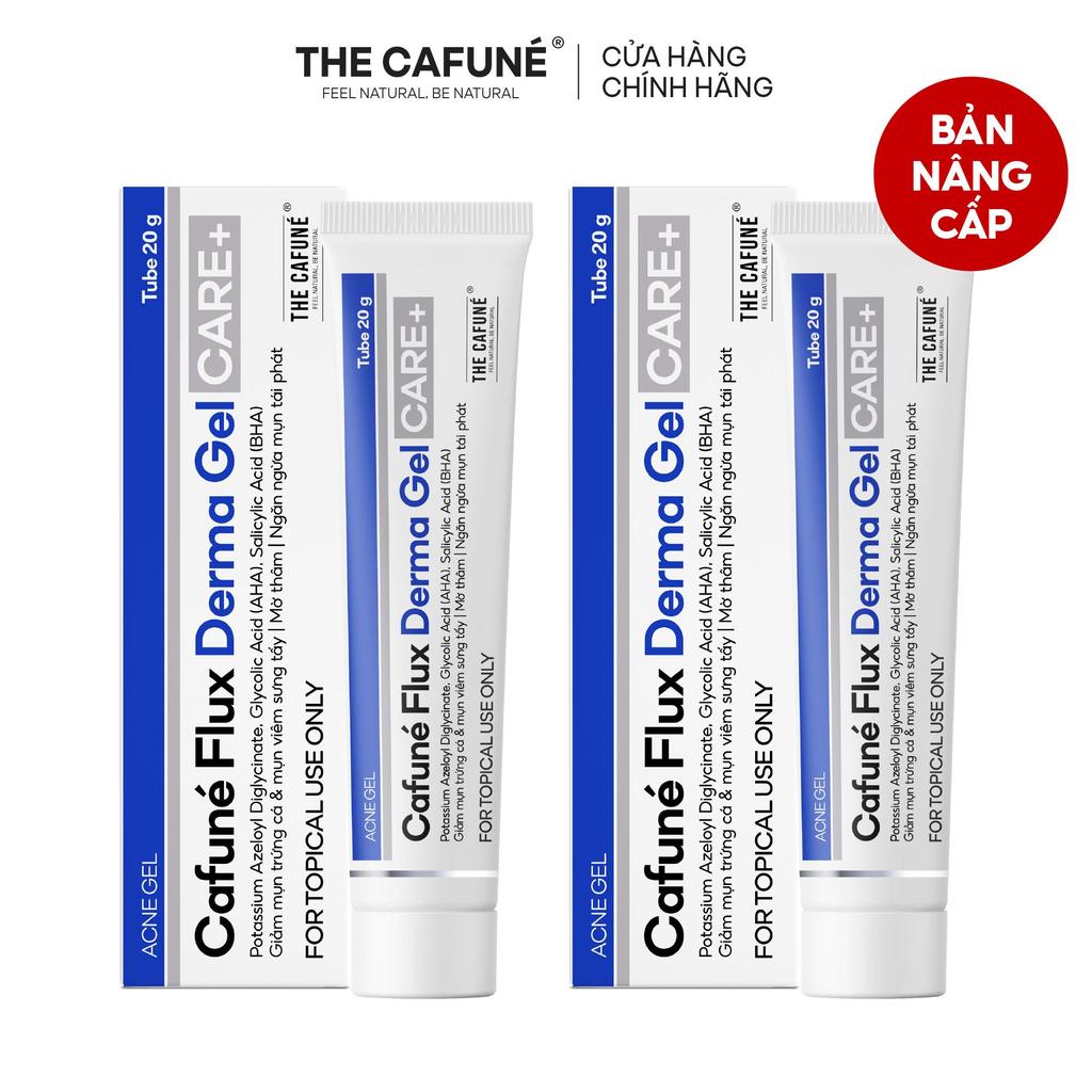 Bộ Đôi Tuýt Gel Mụn Thâm The Cafuné Flux Derma Gel 20ml
