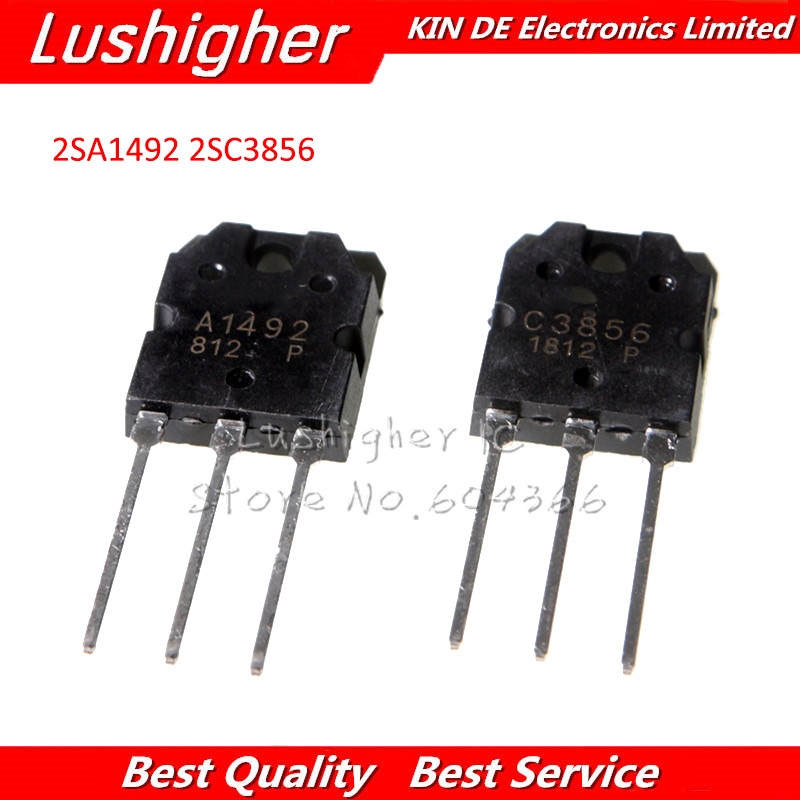 4 Chiếc (2 Chiếc 2SC3856 + 2 Chiếc 2SA1492) C3856 TO3P A1492 TO-3P