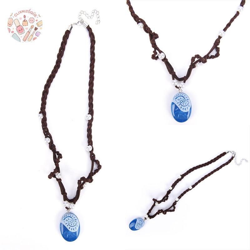 Bé gái thời trang mặt dây chuyền Moana cosplay