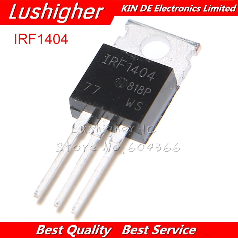 10 Chiếc IRF1404 TO-220 IRF1404PBF TO220 Mosfet Mới Ban Đầu Miễn Phí Vận Chuyển