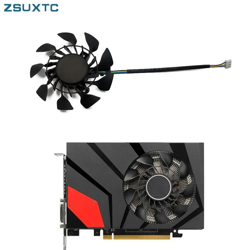 HL T129215SU FD9015U12S 85mm 4Pin GTX970 GTX760 GPU Quạt Làm Mát Dành Cho ASUS GeForce GTX 760 670 9