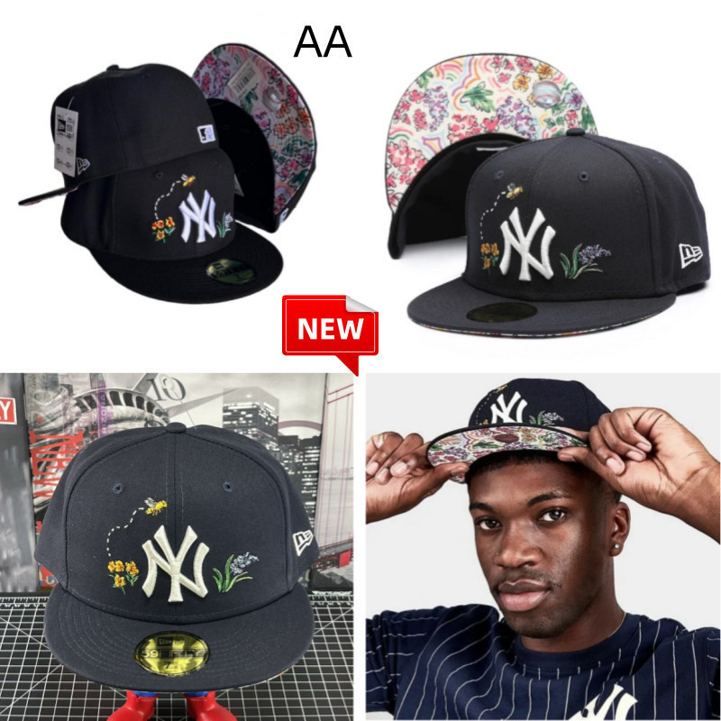 New York Yankees Era 59FIFTY Unisex - Mũ thời trang chống nắng với vành phẳng