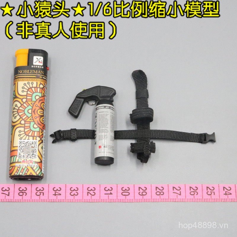 Đầu Khỉ Nhỏ 1 / 6 M13 W007 Cảnh Sát PTU Mobile Force Sulong Pepper Spray Model