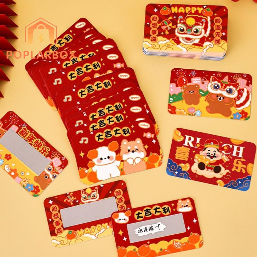 ETPRO Wish Scratch Card, Handmade DIY Handwriting Scratch, 2025 Year 's Easy to Demold Gift Reward S